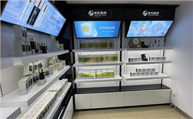 鹽城市商場(chǎng)定制一套化妝品展示柜多少錢(qián)