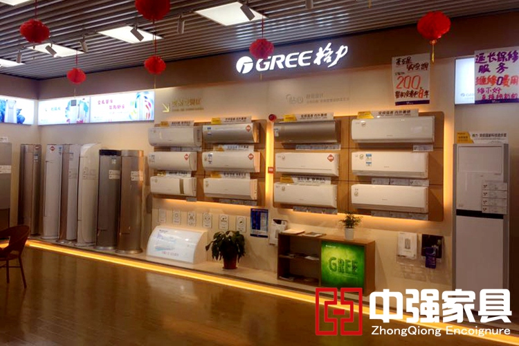 南京格力空調(diào)展示柜設(shè)計(jì)