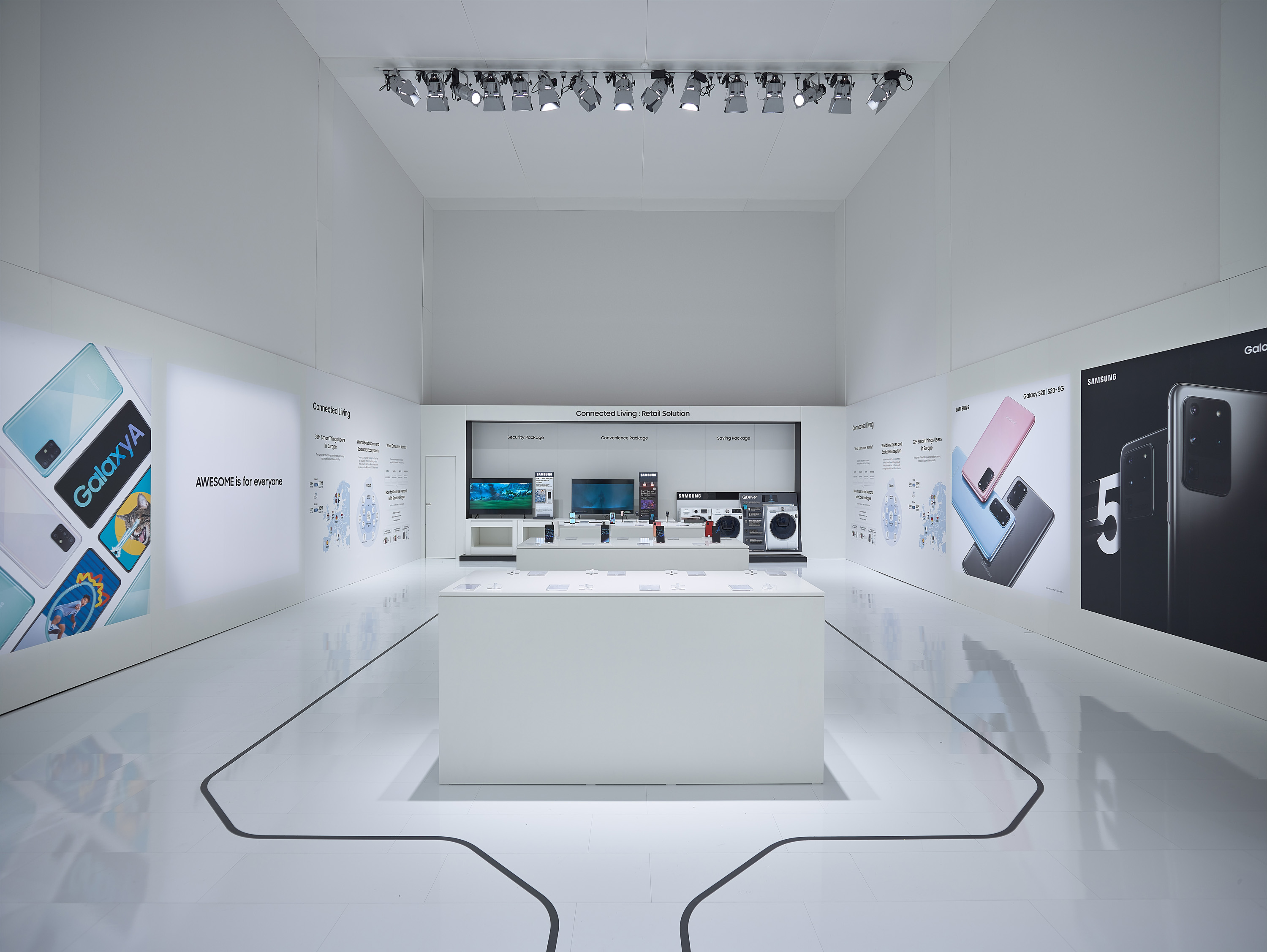 南京地區(qū)移動4G手機柜臺展柜