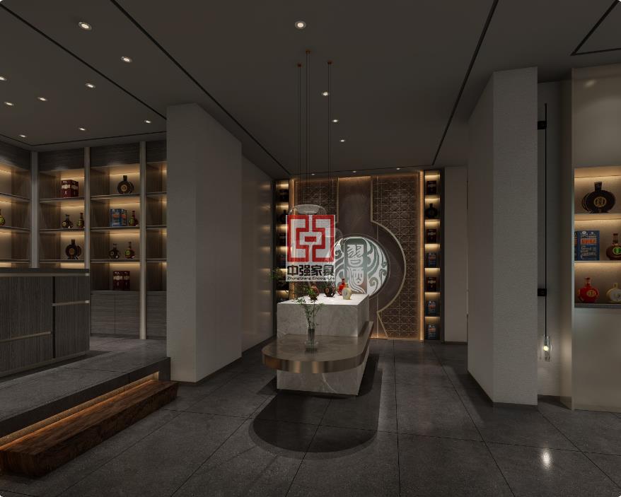 徐州煙酒展柜定制廠家柜臺(tái)展示柜直發(fā)直銷-中強(qiáng)展柜廠